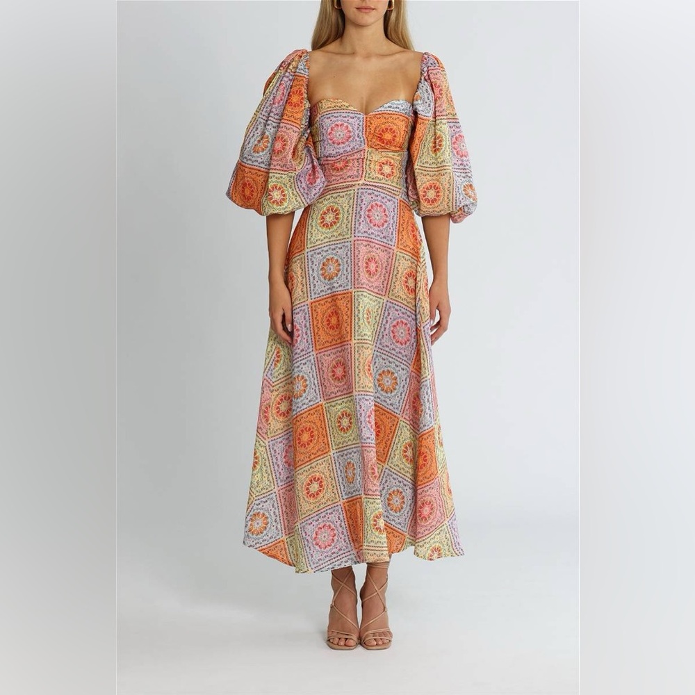 Emilia Long Dress - Saint Tropez